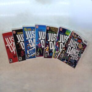 Just Dance Wii 7 Game Bundle